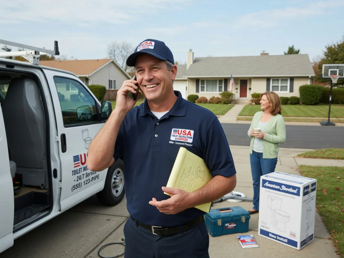 Toilet Installation Marathon, IA FAQs